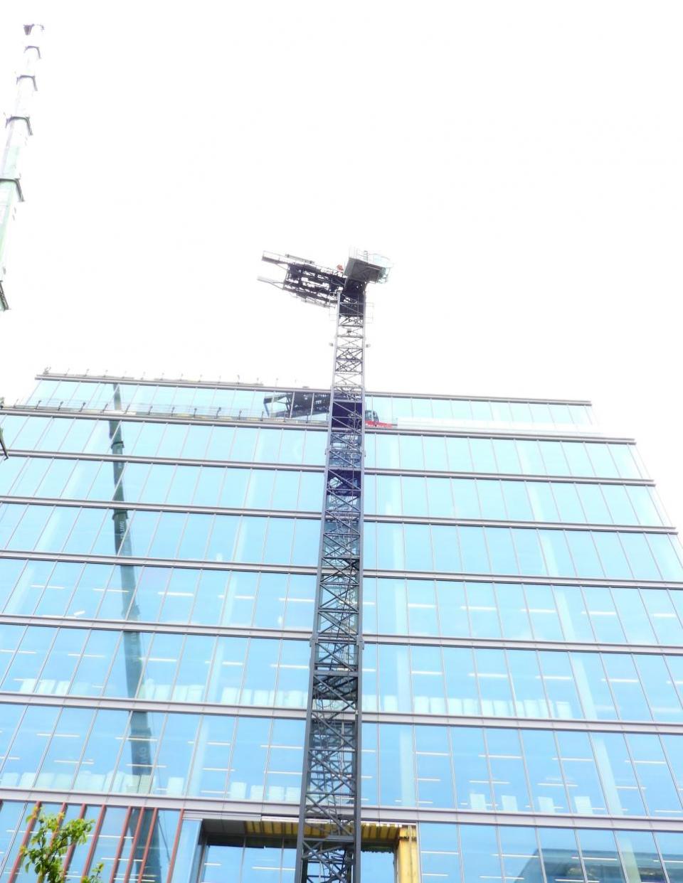 Watford Observer: The tower crane.