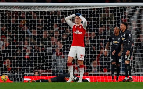 Xhaka misses - Credit: AFP