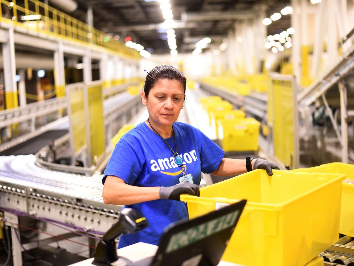 amazon worker