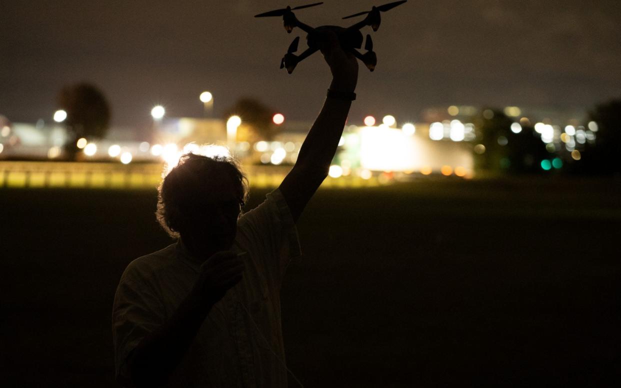 A Heathrow Pause protester  - Lexie Harrison-Cripps