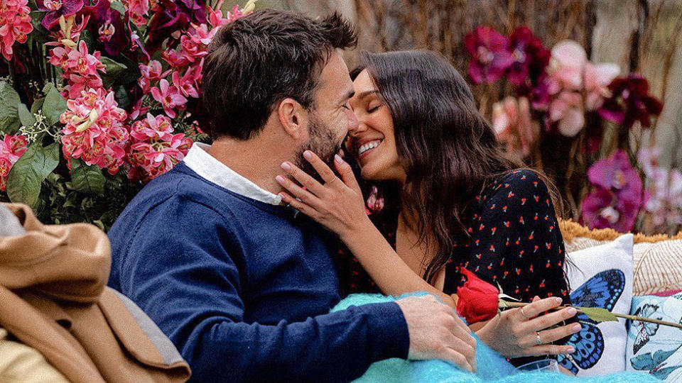 Bella Varelis has revealed in a new YouTube video that she believes she "dodged a massive bullet" when Locky Gilbert didn't pick her in the Bachelor finale. Photo: Ten