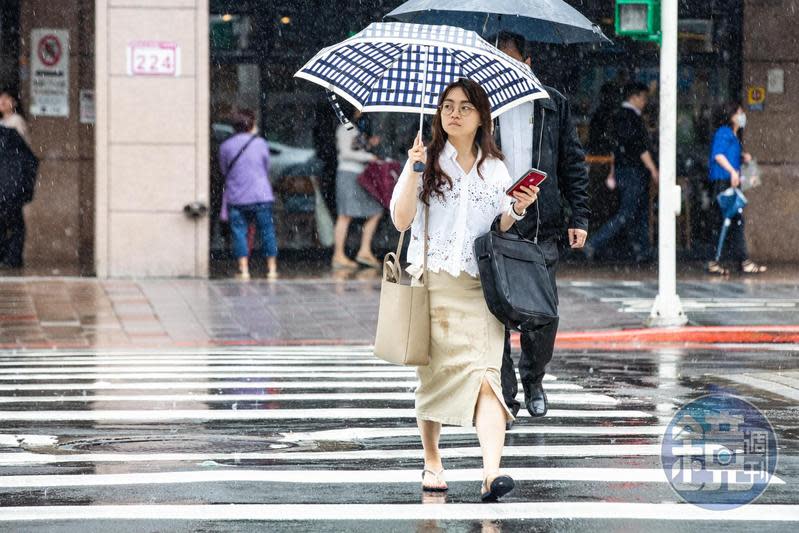 今天北部、東部天氣明顯濕涼，示意圖。（本刊資料照）