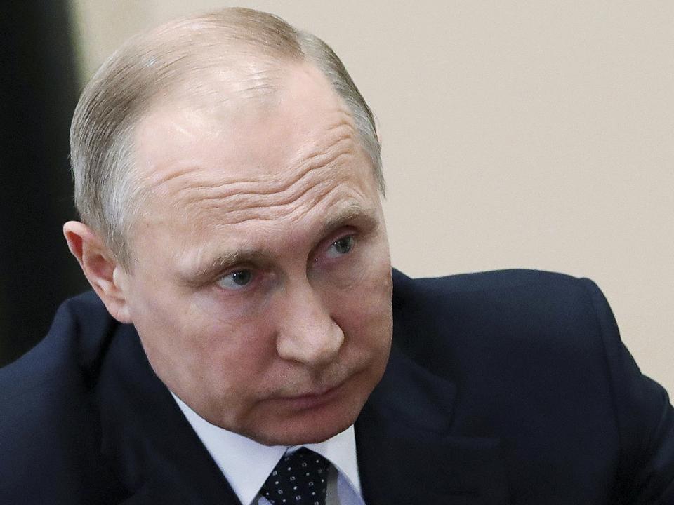 <em>Russian President Vladimir Putin has warned of consequences after the US-led air strikes (AP)</em>