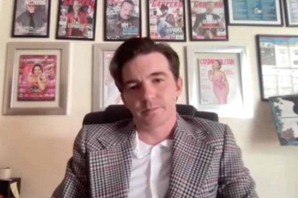 Former child star Drake Bell, now 37, alleged in the documentary that when he was 15, he was sexually assaulted by Brian Peck. YouTube/The Sarah Fraser Show