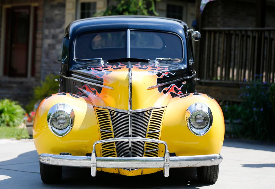 Hot rods like Bret Chrismer's 1940 Ford Deluxe Coupe will be on display at the 40th annual Mid-America Street Rod Nationals at the Ozark Empire Fairground Friday through Sunday.