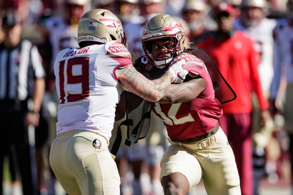 FSU tight end Wyatt Rector is one of a few contenders to be the Seminoles' primary backup at the position in 2022.