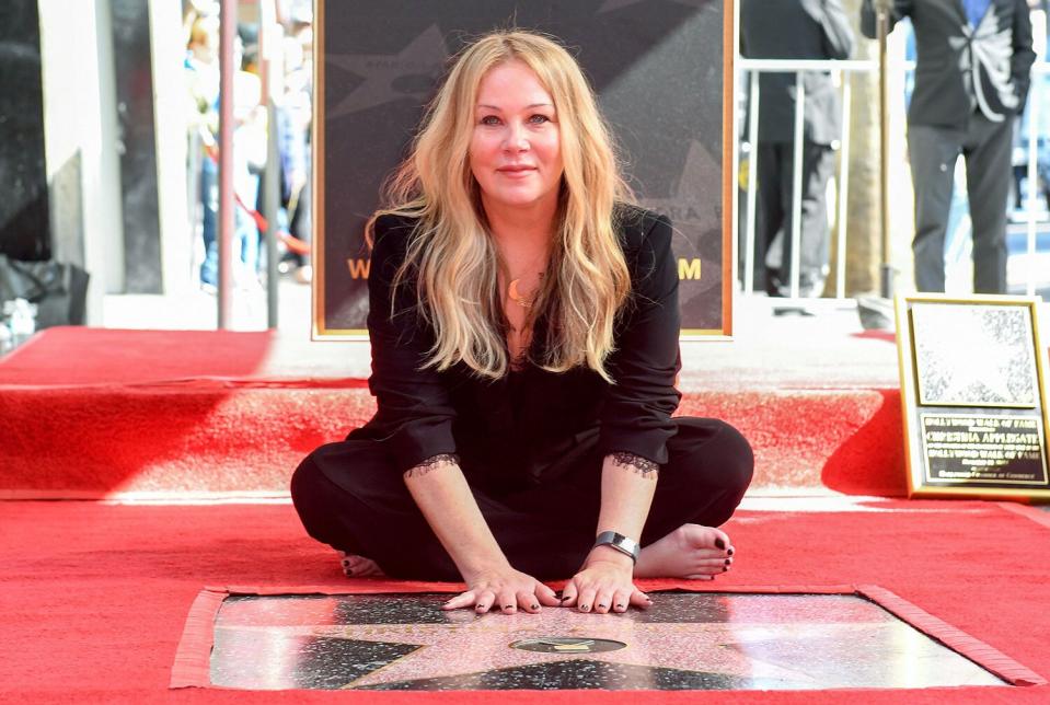 Christina Applegate Tears Up During Hollywood Walk of Fame Ceremony