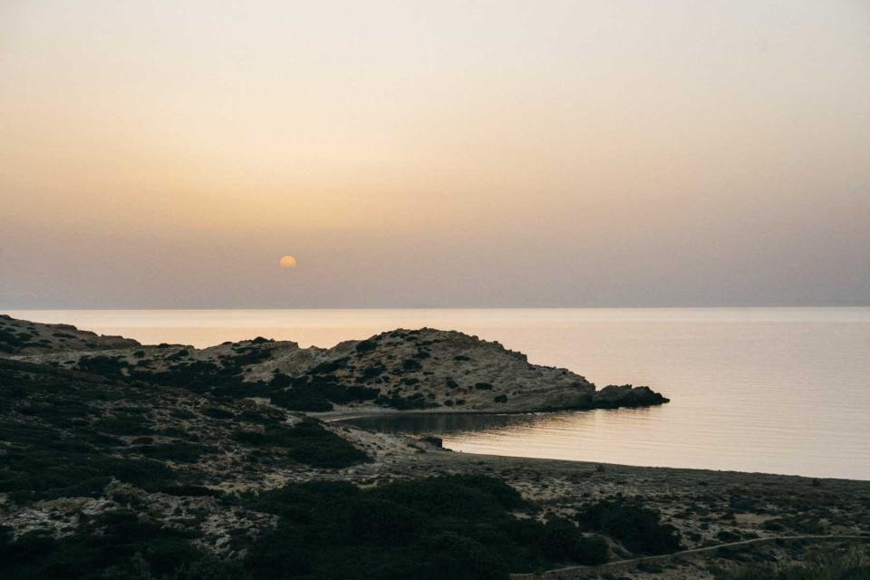 Livadia beach, on the Greek island of Antiparos