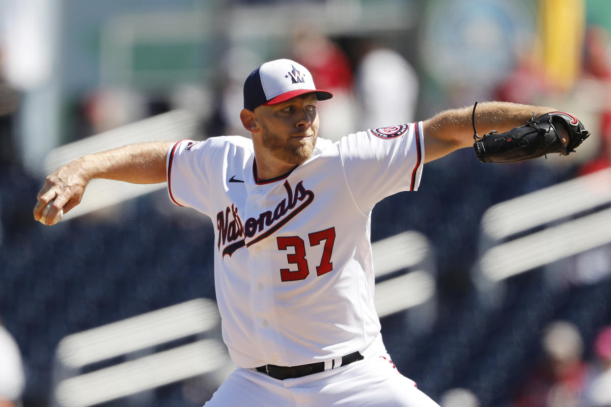 Arizona Diamondbacks rough up struggling Washington Nationals pitcher Stephen  Strasburg