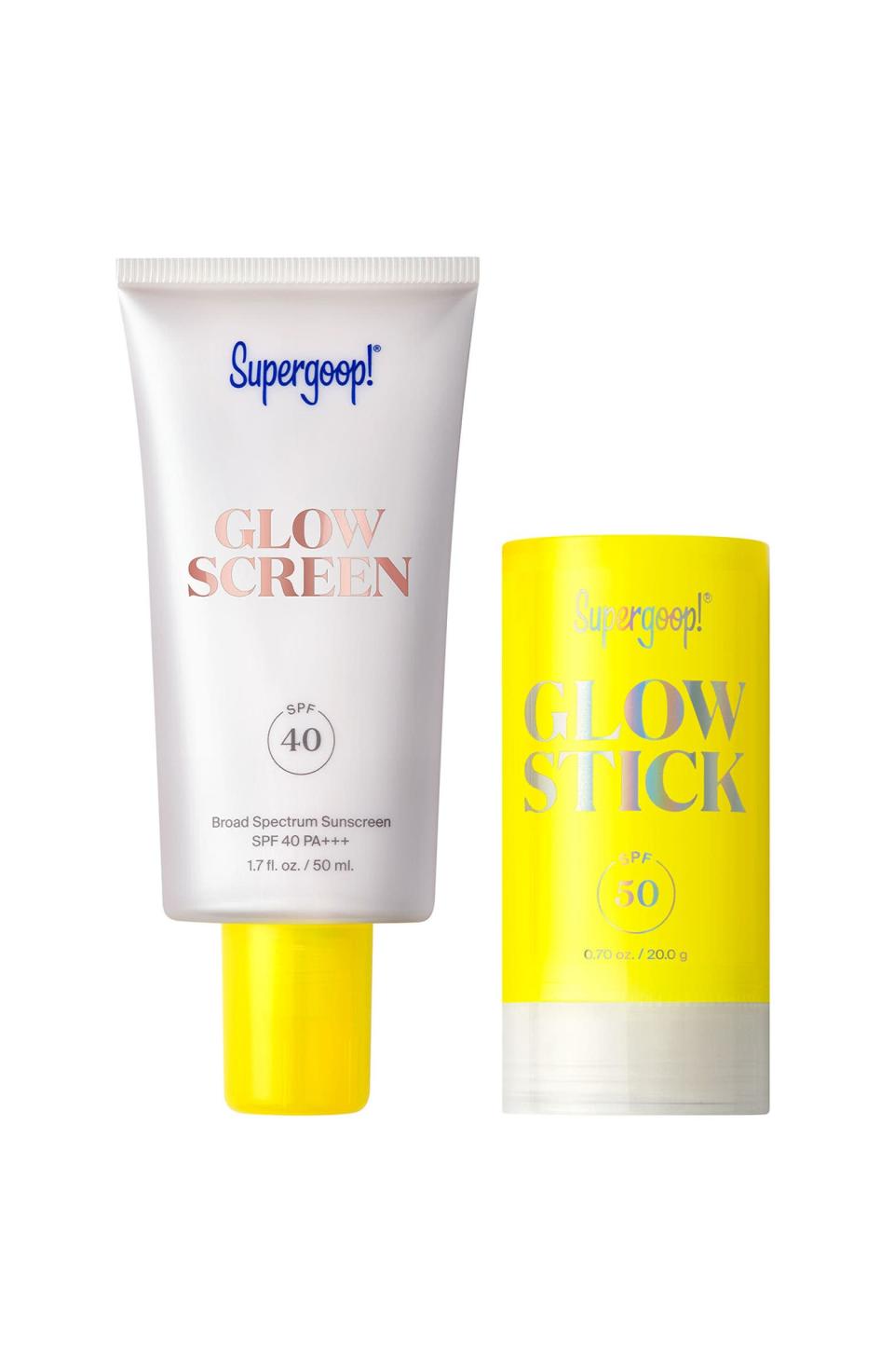 <br><br><strong>Supergoop!</strong> Glow Duo ($61 Value), $, available at <a href="https://go.skimresources.com?id=30283X879131&xs=1&url=https%3A%2F%2Fwww.nordstrom.com%2Fs%2Fglow-duo-61-value%2F6877370%3Forigin%3Dcategory-personalizedsort%26breadcrumb%3DHome%252FAnniversary%2520Sale%252FBeauty%2520Exclusives%26color%3D000&sref=https%3A%2F%2Fwww.refinery29.com%2Fen-us%2Fnordstrom-anniversary-sale-beauty-makeup-skin-deals" rel="nofollow noopener" target="_blank" data-ylk="slk:Nordstrom" class="link ">Nordstrom</a>