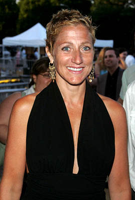 Edie Falco at the NY premiere of Touchstone's The Village