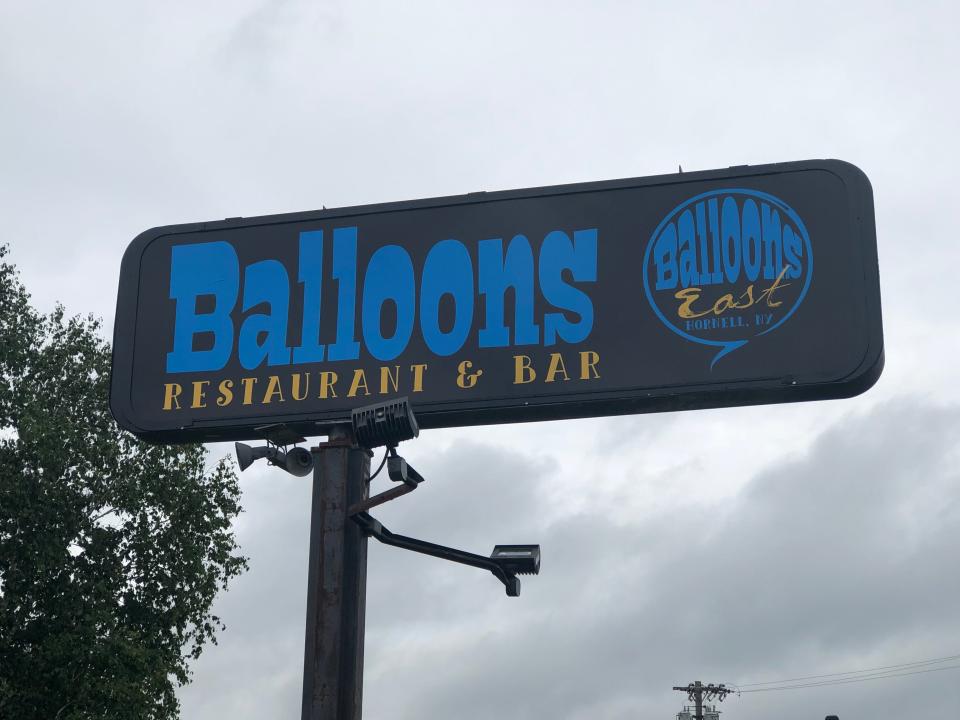 Balloons East Restaurant at 7465 Seneca Road in Hornell announced its permanent closing on social media Aug. 7. The new bar and grill opened three months ago.