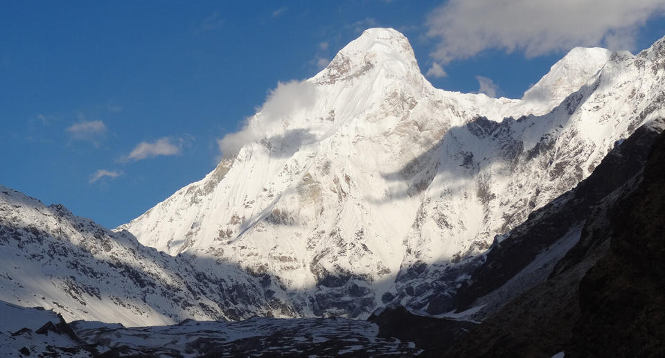 The Australian woman was attempting to reach the unclimbed Nanda Devi, which is pictured here, in Uttarakhand, India.
