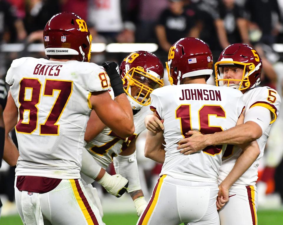 Can the Washington Football Team win its fifth game in a row when it takes on the Dallas Cowboys in Week 14 of the 2021 NFL season?