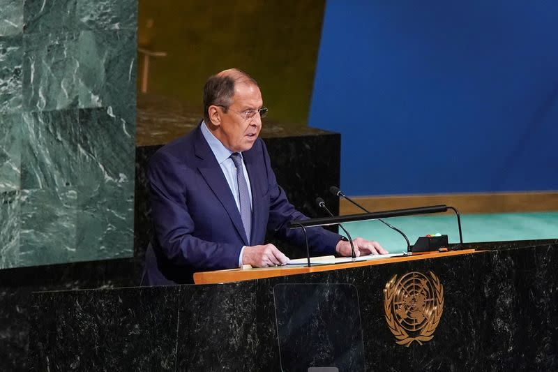 World leaders address the 77th Session of the United Nations General Assembly at U.N. Headquarters in New York City