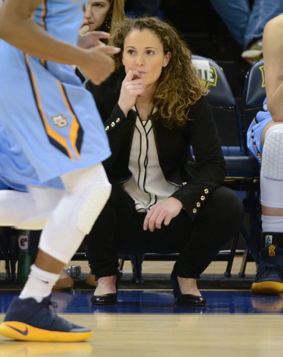 Under Carolyn Kieger's guidance, the Golden Eagles made three straight NCAA Tournament appearances.