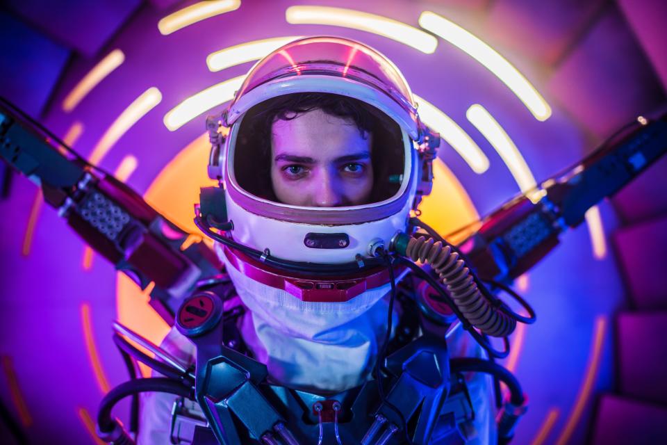 A tunnel worker (Kodi Smit-McPhee) might be the key to saving a world dying from climate change in the sci-fi film "2067."