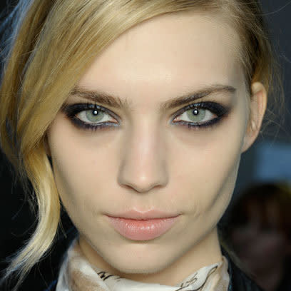 Paul Smith Backstage A/W12: Bare Lips: Beauty Trend