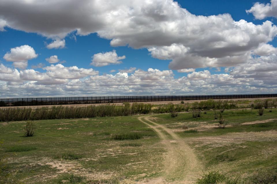 Der Grenzwall soll den Strom der mexikanischen Einwanderer in die USA stoppen. (Bild: AP Photo)