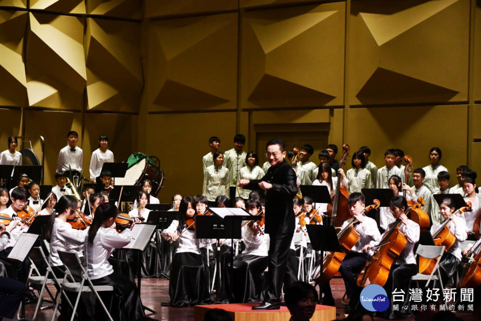 「樂響半線‧感恩300」音樂會，彰化縣六校音樂班聯合展演 。圖／彰化縣政府提供