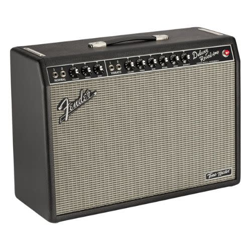 silver and black amp