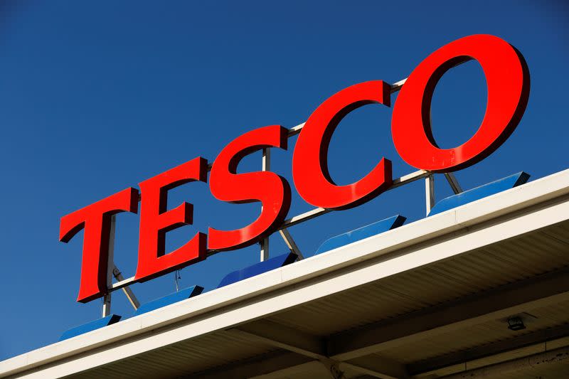 A general view of Tesco Extra store, in Warrington