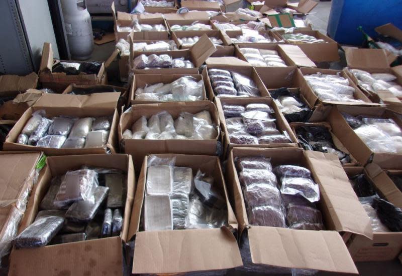 Border agents seized 3,100 pounds of methamphetamine, in addition to other drugs, in San Diego on October 9, 2020.  / Credit: U.S. Customs and Border Protection