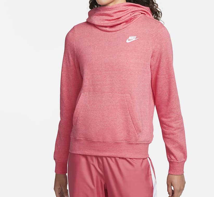 Pink hoodie