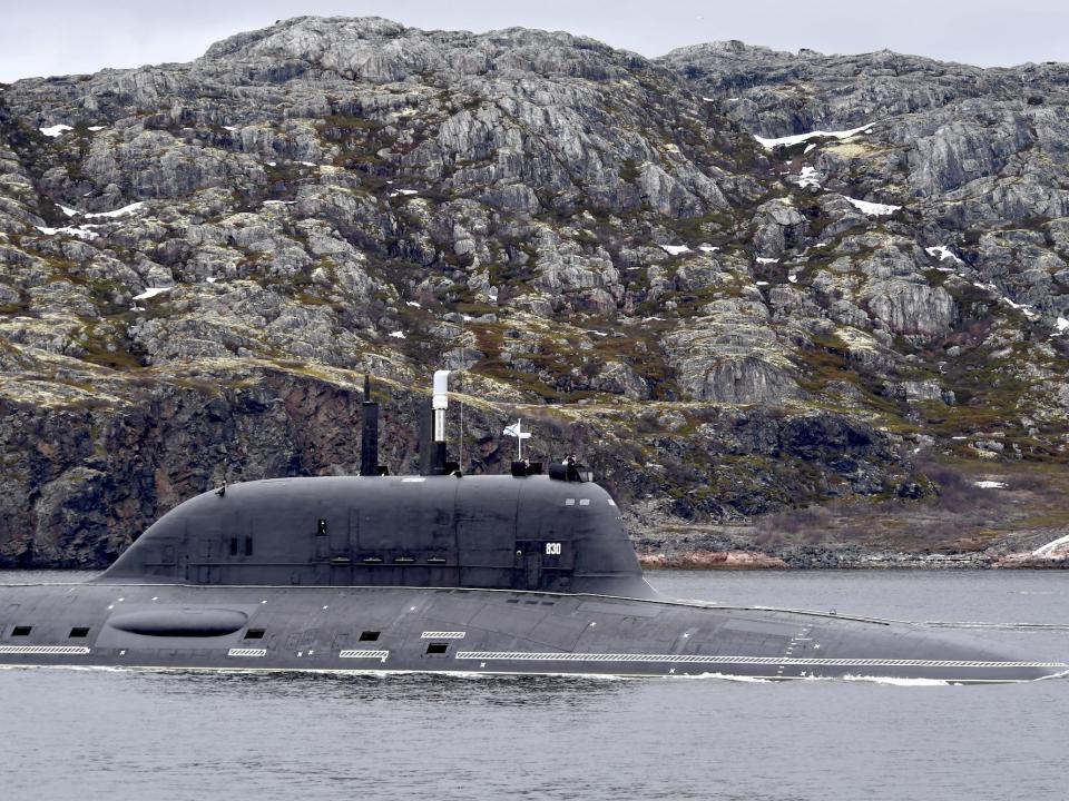 Russian Navy Yasen submarine Kazan