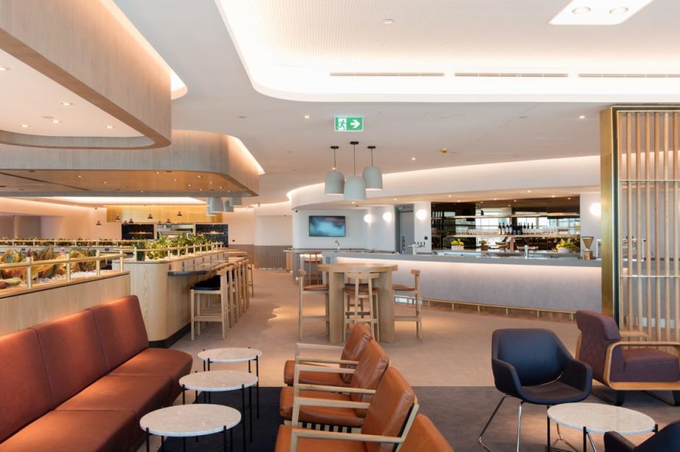 Brisbane’s International Business Lounge (Sydney’s Lounge will open later this year). <em>(Source: Qantas)</em>