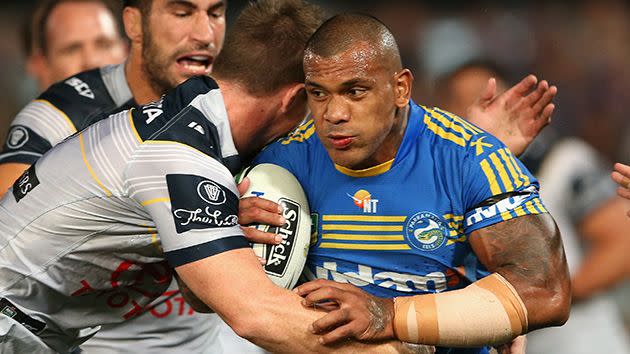 Ma'u in action for the Eels. Image: Getty