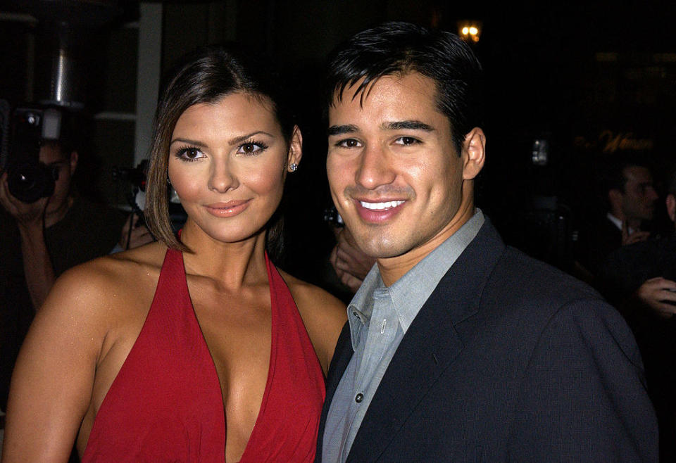 Ali Landry and Mario Lopez.