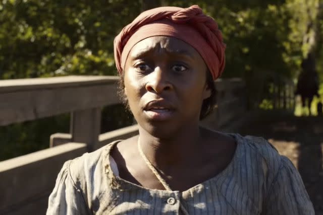 <p>Everett Collection</p> Cynthia Erivo in 'Harriet'