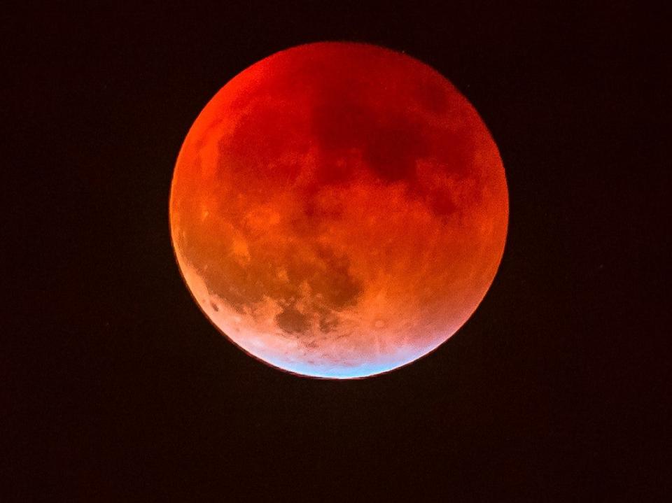 A Blood supermoon will appear on 26 May, 2021 (Getty Images/iStockphoto)