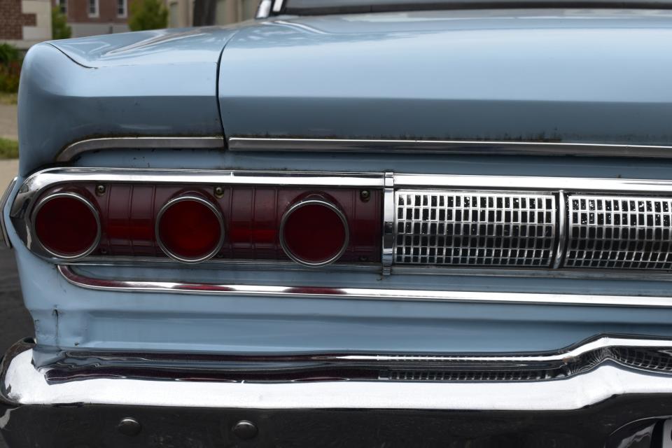 Taillights on Darwin Atkins' 1964 Mercury Comet