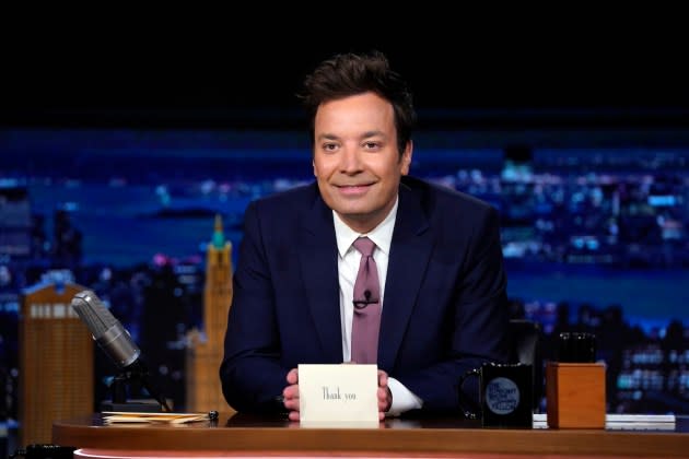 The Tonight Show Starring Jimmy Fallon - Season 10 - Credit: Rosalind O'Connor/NBC via Getty Images