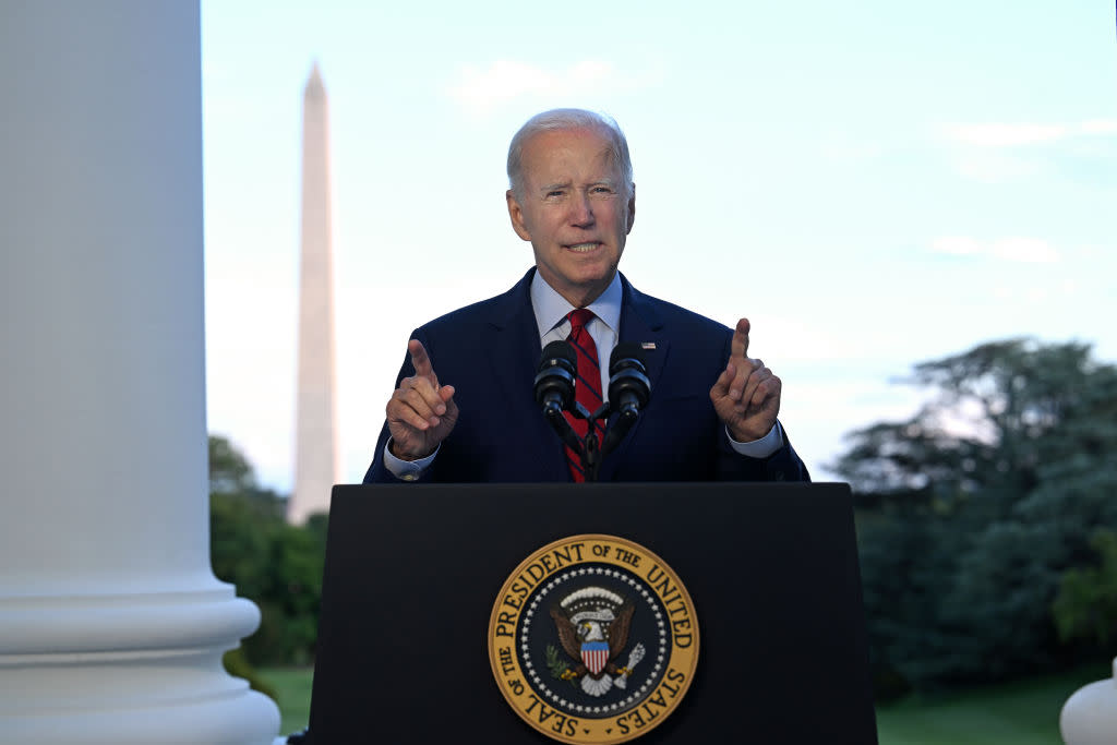 President Biden Delivers Remarks On The Killing Of Al Qaeda Leader Ayman Al-Zawahiri