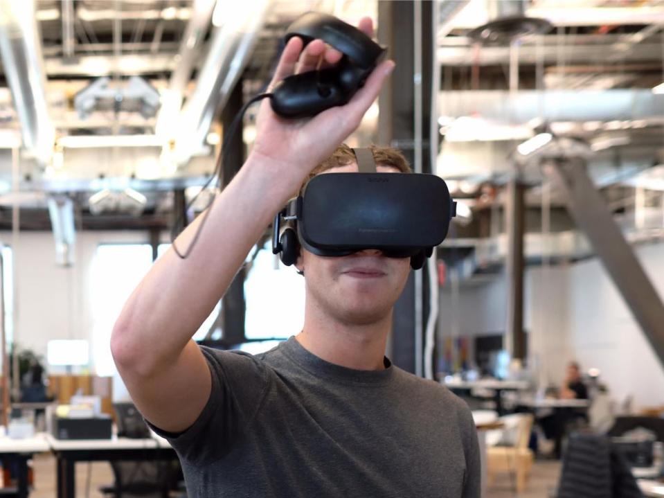 Mark Zuckerberg in VR