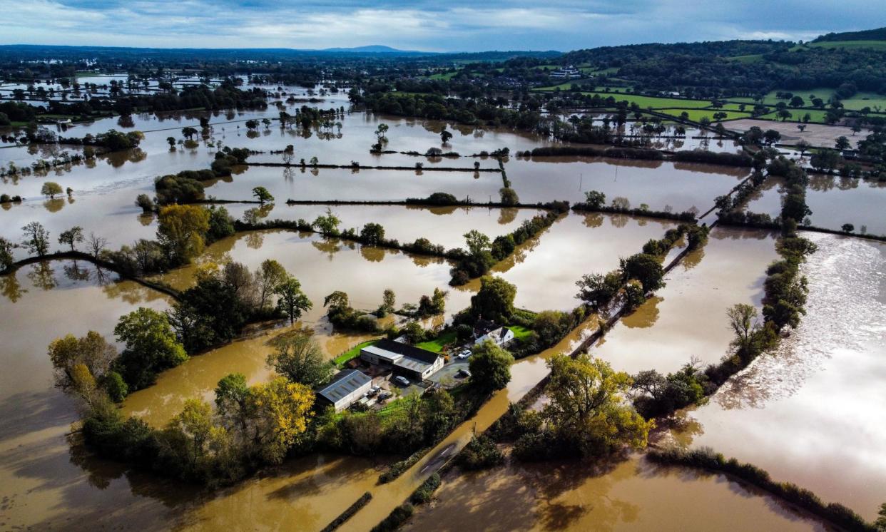 <span>According to the Met Office, 1,695.9mm of rain fell from October 2022 to March 2024, the highest amount recorded for any 18-month period in England.</span><span>Photograph: Ben Birchall/PA</span>