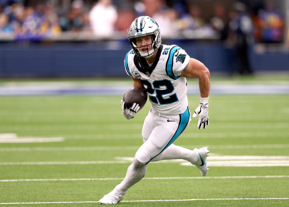 Panthers RB Christian McCaffrey has remained a productive fantasy player despite Carolina's struggles.