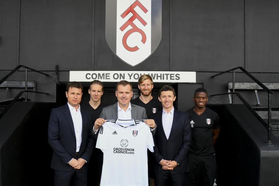 New season, new logo | Fulham have unveiled their new Adidas kit: Javier Garcia / BPI / Shuttersto