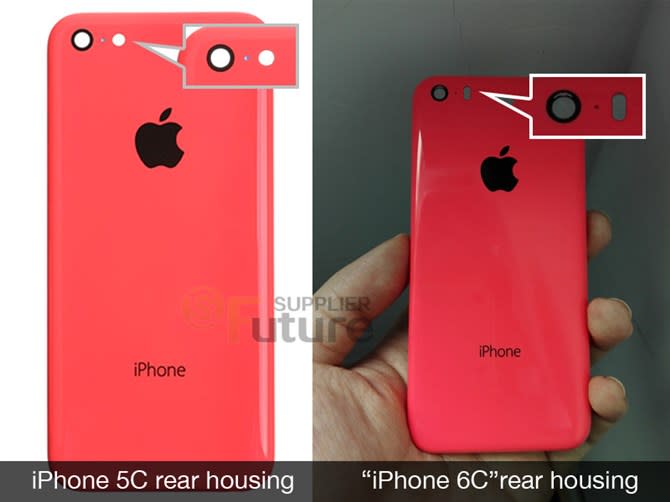 iPhone 6C背板模型照片外洩，回歸4吋！