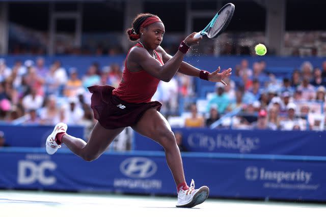 <p>Rob Carr/Getty </p> Coco Gauff