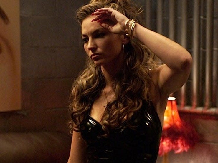 Drea de Matteo as Adriana La Cerva on "The Sopranos."