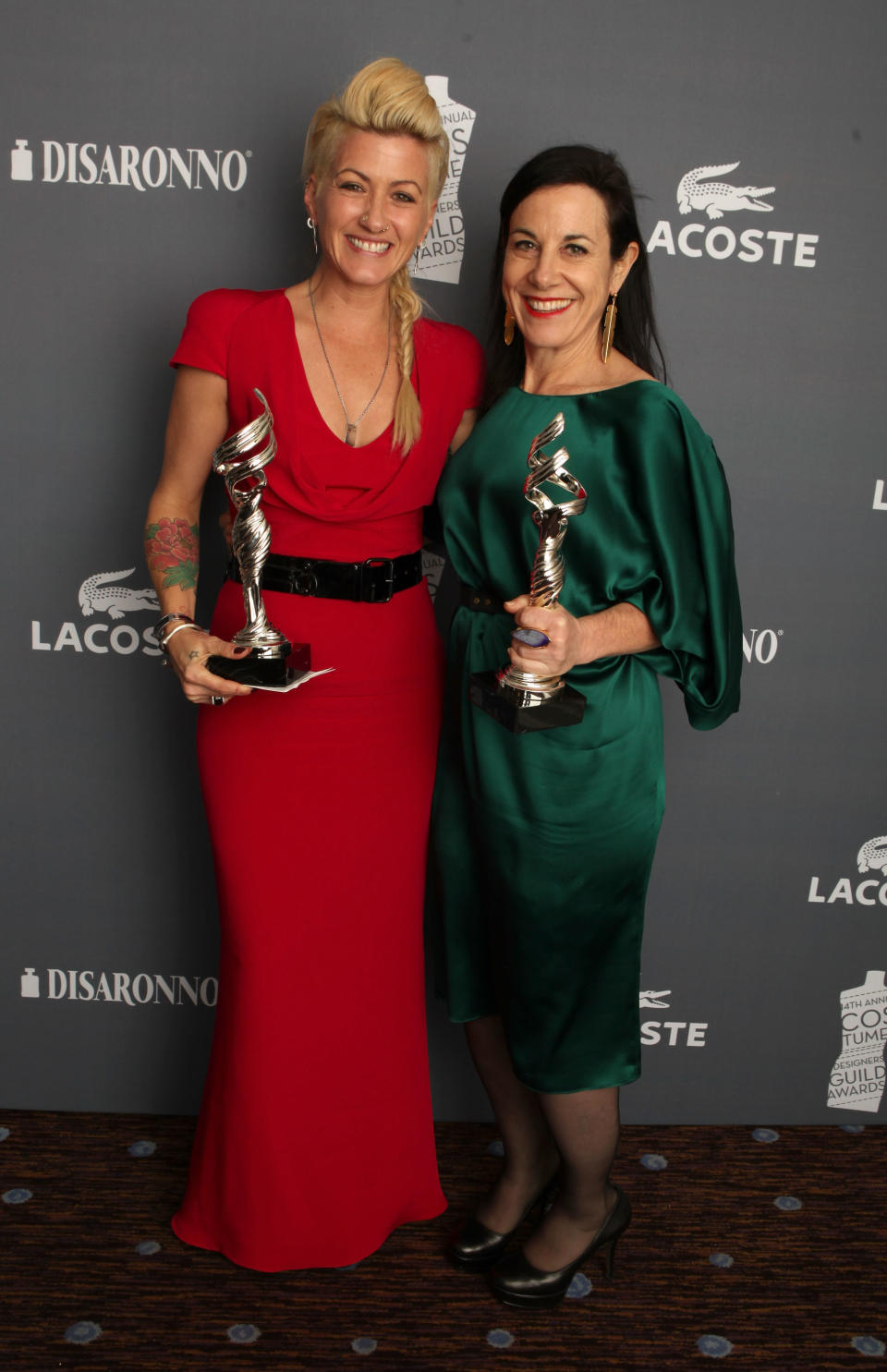 14th Annual Costume Designers Guild Awards With Presenting Sponsor Lacoste - Green Room