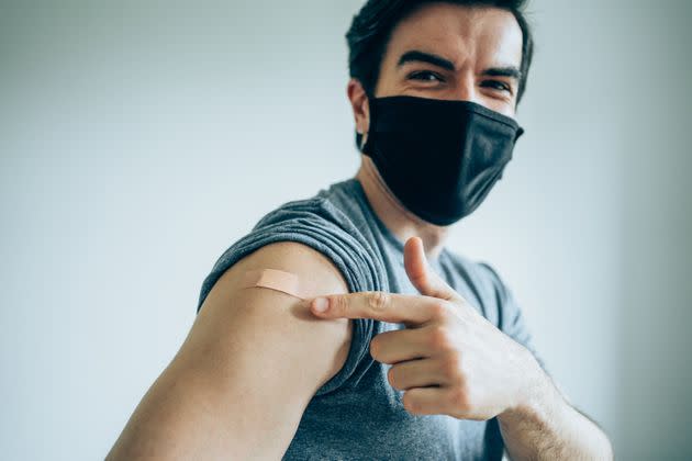 A new study suggests there are significant mental health benefits to getting vaccinated.  (Photo: VioletaStoimenova via Getty Images)