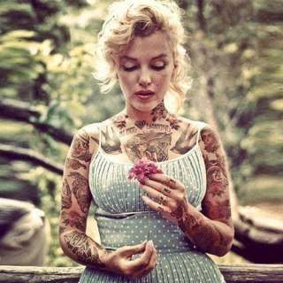 #shoppedtattoos - Marilyn Monroe