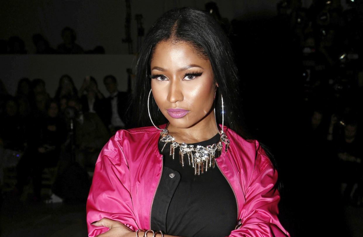 Nicki Minaj ist für ihren exzentrischen Stil bekannt. (Bild: AP Images)