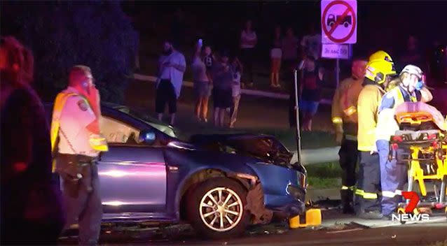 A teenager has died and three people are fighting for their lives after an Easter weekend crash in Sydney's south west. Source: 7 News