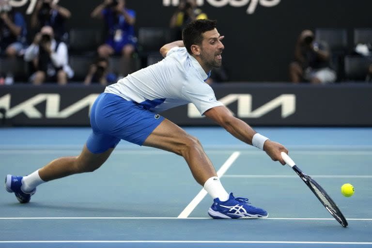 Novak Djokovic derrotó a Taylor Fritz y avanzó a las semifinales del Australian Open